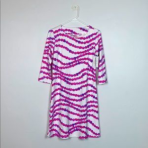 Maui Gold Dress - Bimini Pearls Palm Pink